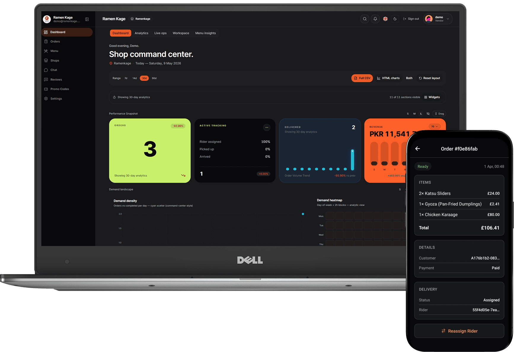 Vendor app preview